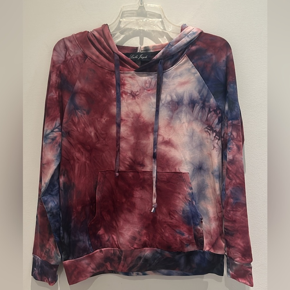 Laila Jayde Multicolor Tie-Dye Top